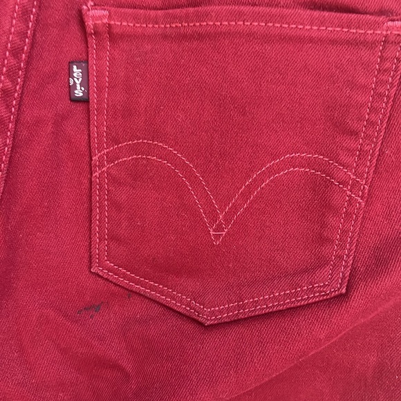 Levi’s - Red Legging Jeans - Women’s 6 - Picture 7 of 8